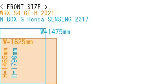 #WRX S4 GT-H 2021- + N-BOX G Honda SENSING 2017-